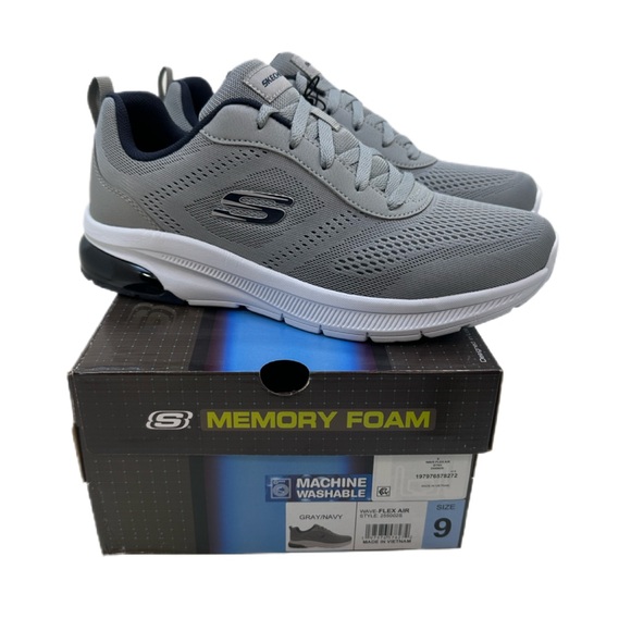 NWT/Skechers Men’s Wave-Flex Air Athletic Shoe - Picture 3 of 10